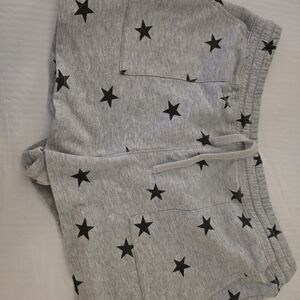 Lucky Brand Gray Star Athletic Shorts